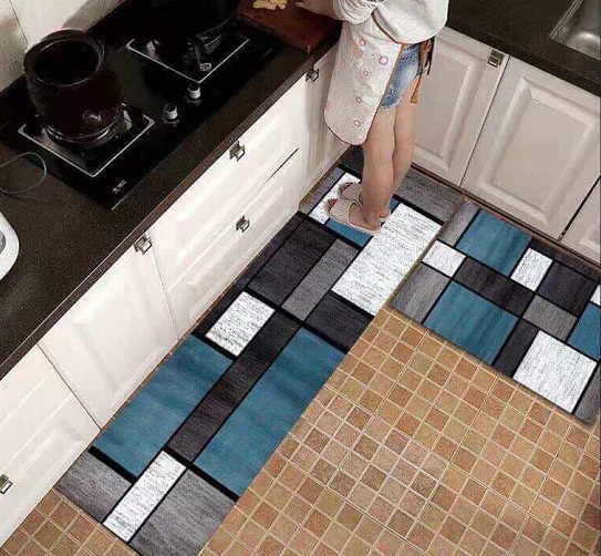 Combo 2 Thảm Trải Sàn Nhà Bếp Tiện Dụng