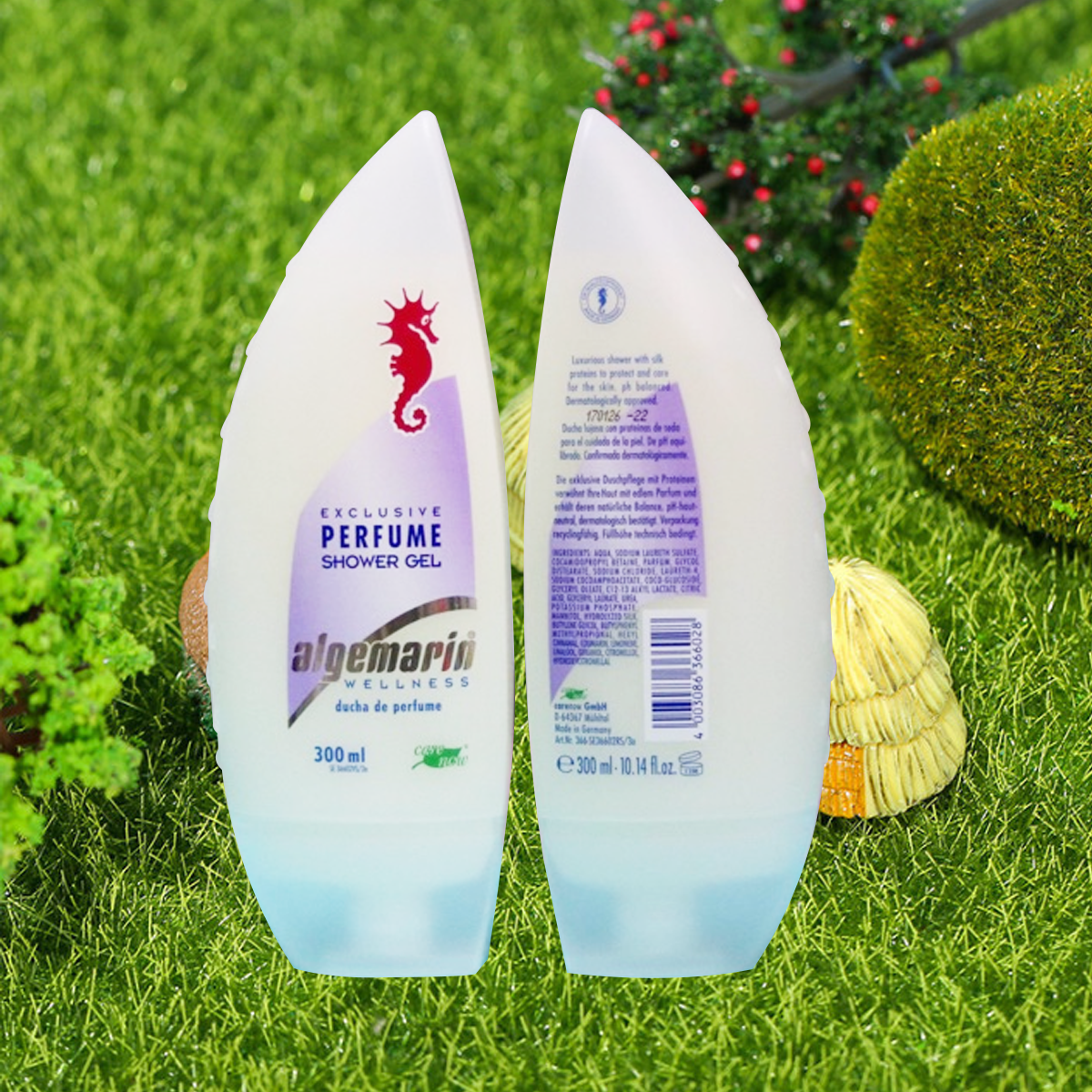 Sữa tắm cá ngựa algemarin 300ml – đức