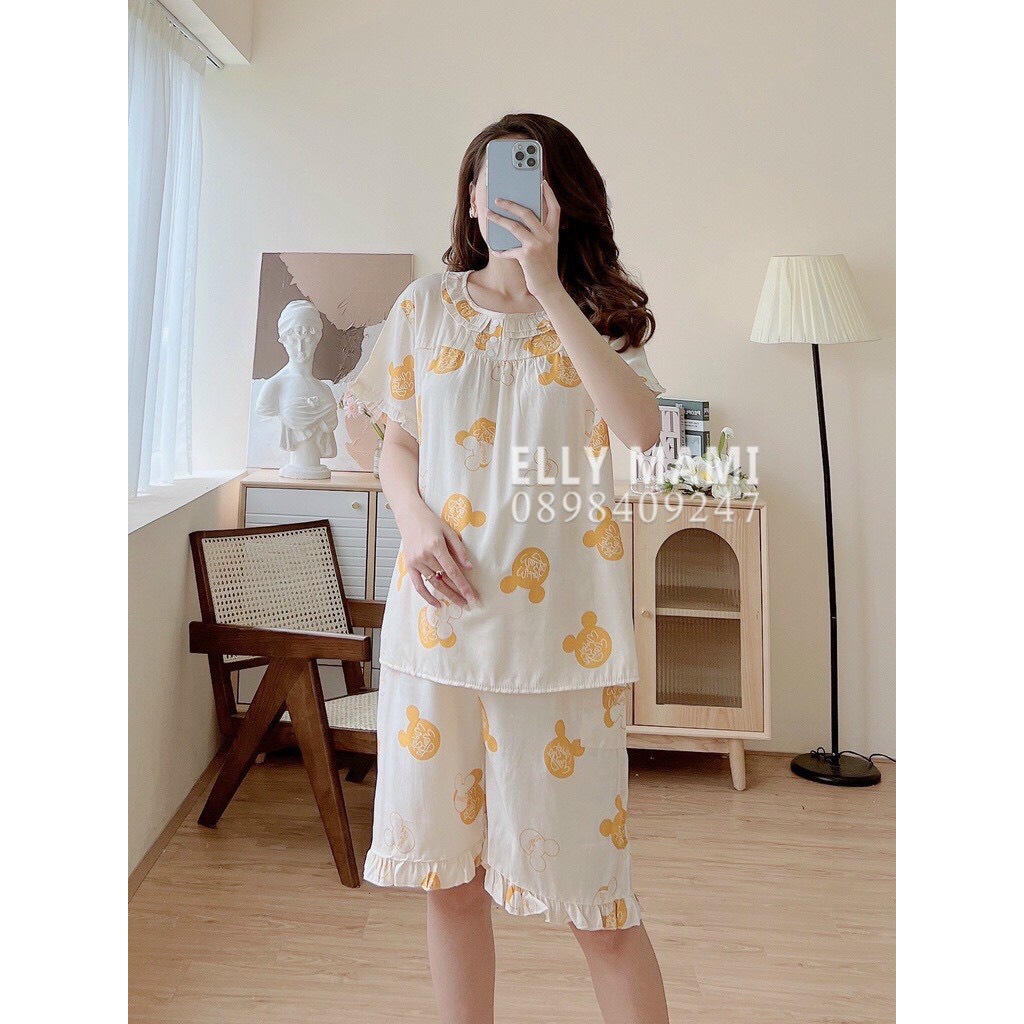 Bộ bầu cộc tay đũi mùa hè siêu mát