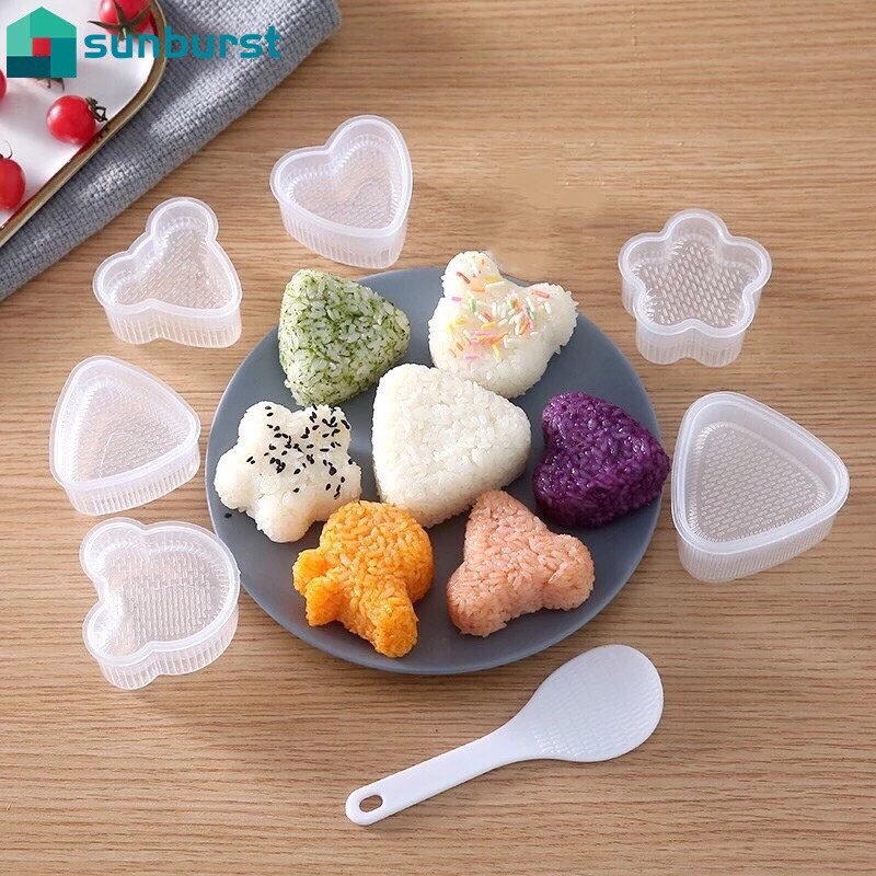 KHUÔN LÀM CƠM NẮM ONIGIRI - KHUÔN TẠO HÌNH CƠM