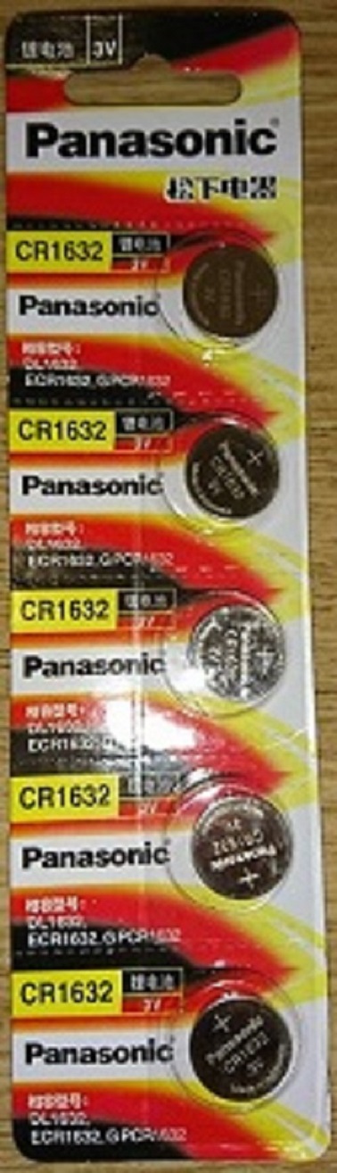 HCM - Pin cúc áo cr1632 panasonic vỉ 5 viên