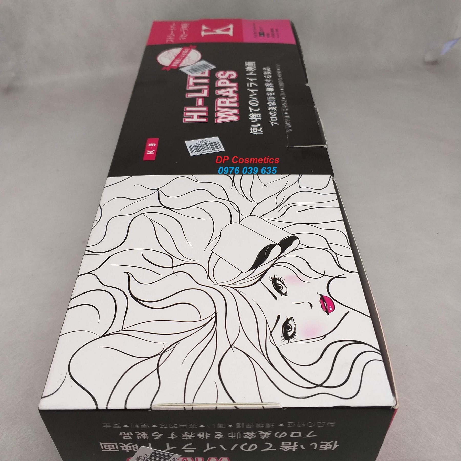 Paper hair dye hi-light