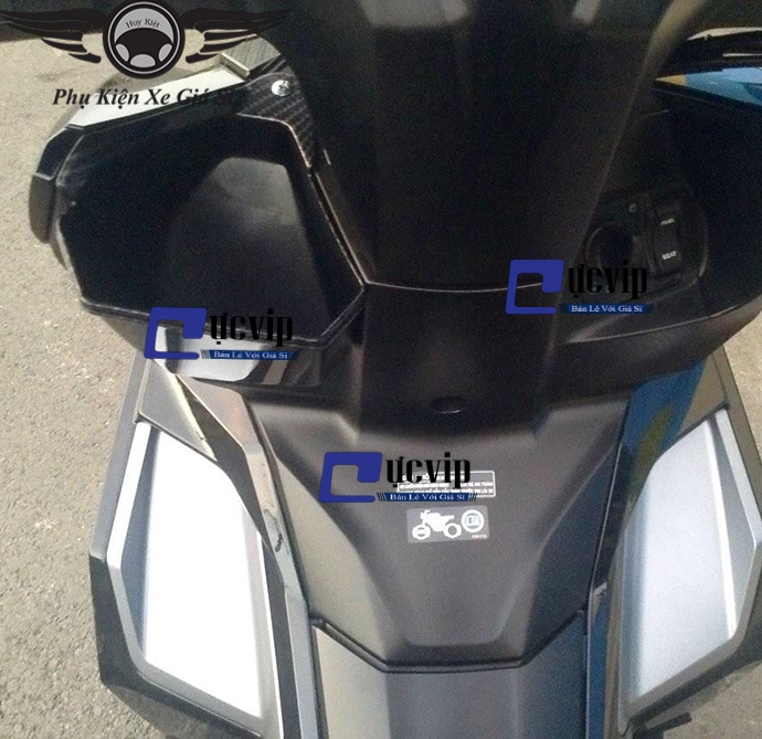 [HCM]Hộc Đựng Đồ AirBlade 2020 Đen Khói MS2713