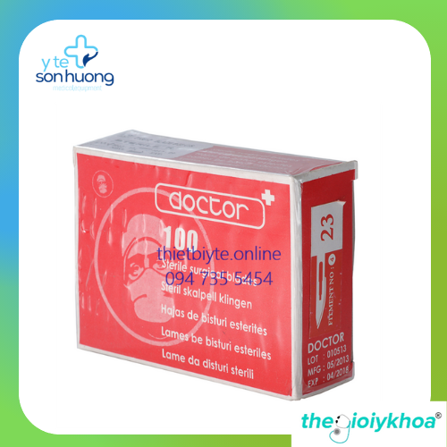 Lưỡi dao mổ Doctor số 23 Thegioiykhoa