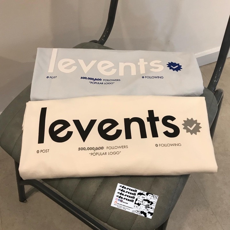 LEVENTS POPULAR LOGO TEE
