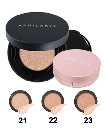 Phấn Nước Che Phủ Hoàn Hảo Aprilskin Black Magic Snow Cushion (Mẫu Mới)