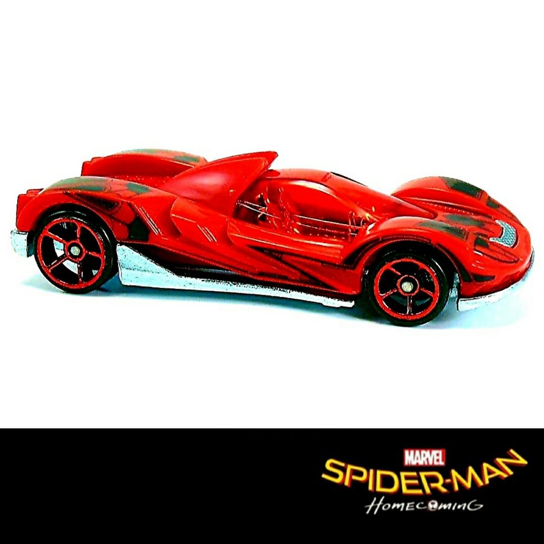 Combo 6 Mô Hình Xe Hotwheels Spiderman