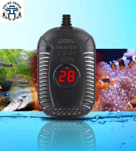 [Hoàn Tiền 10%] Máy Sưởi Heater CS-60 Sử Dụng Cho Bể Cá Cảnh, Rùa Cảnh