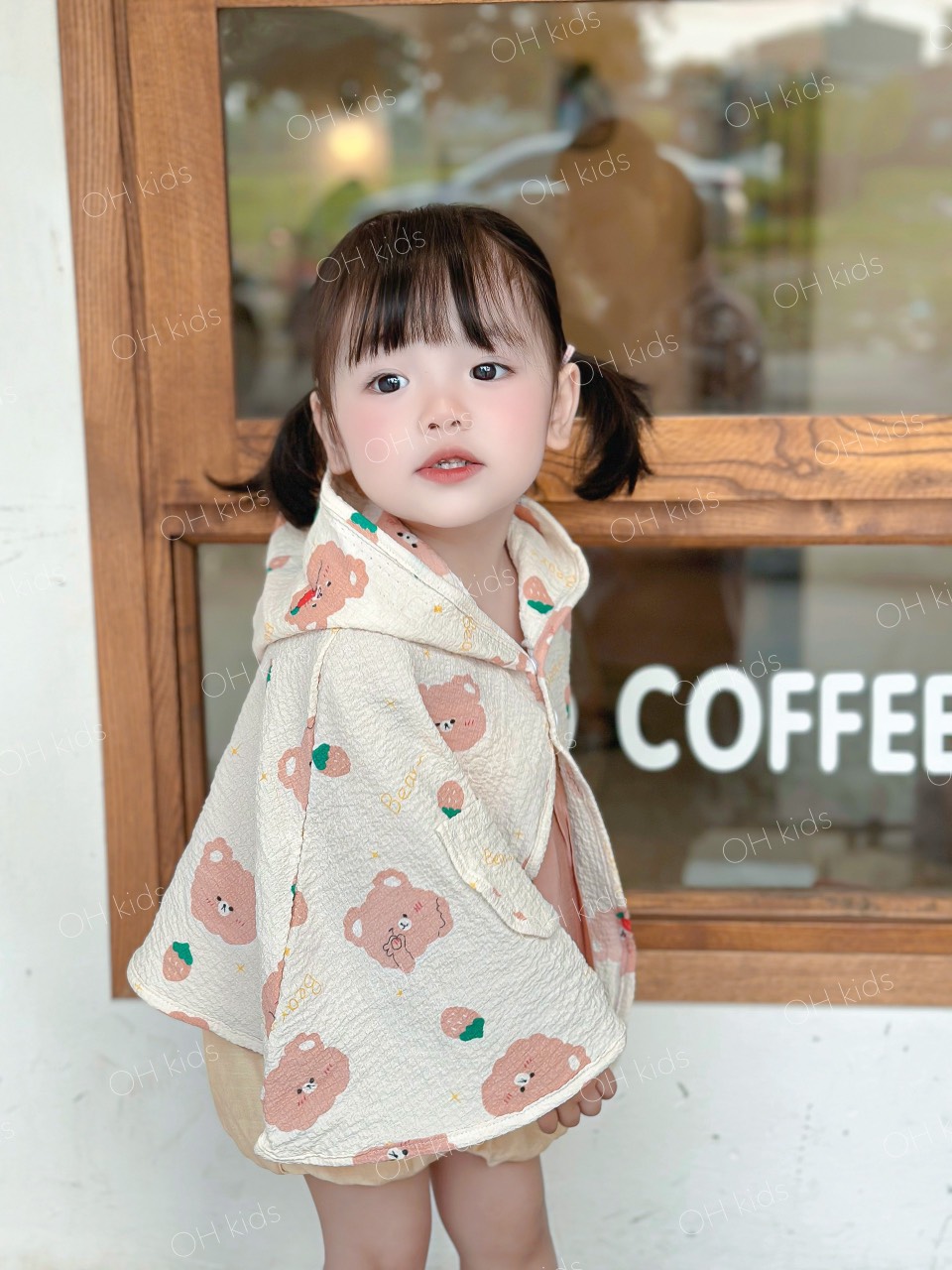 Áo Chống Nắng cho bé dạng choàng