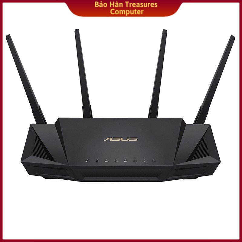 [0% installment] Asus rt-ax58u dual band WiFi router 6 (expandable WiFi router)-authentic