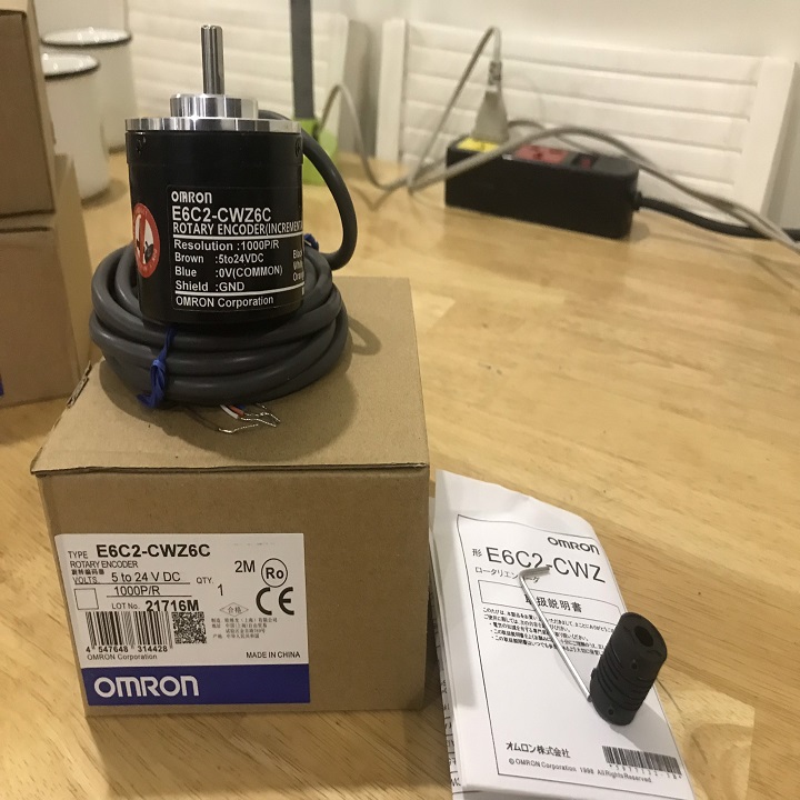Bộ mã hóa vòng quay encoder e6c2-cwz6c 1000p/r