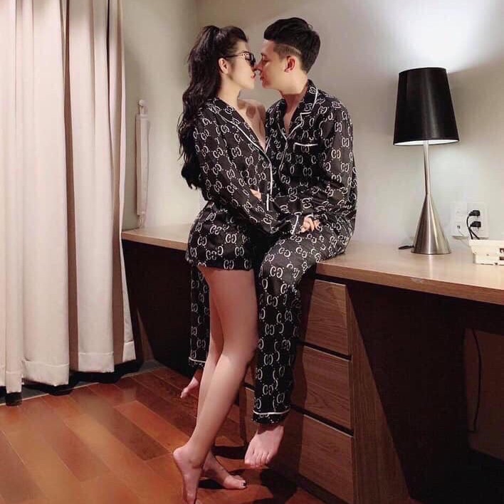 Bộ ngủ Pijama ggucci vải cao cấp