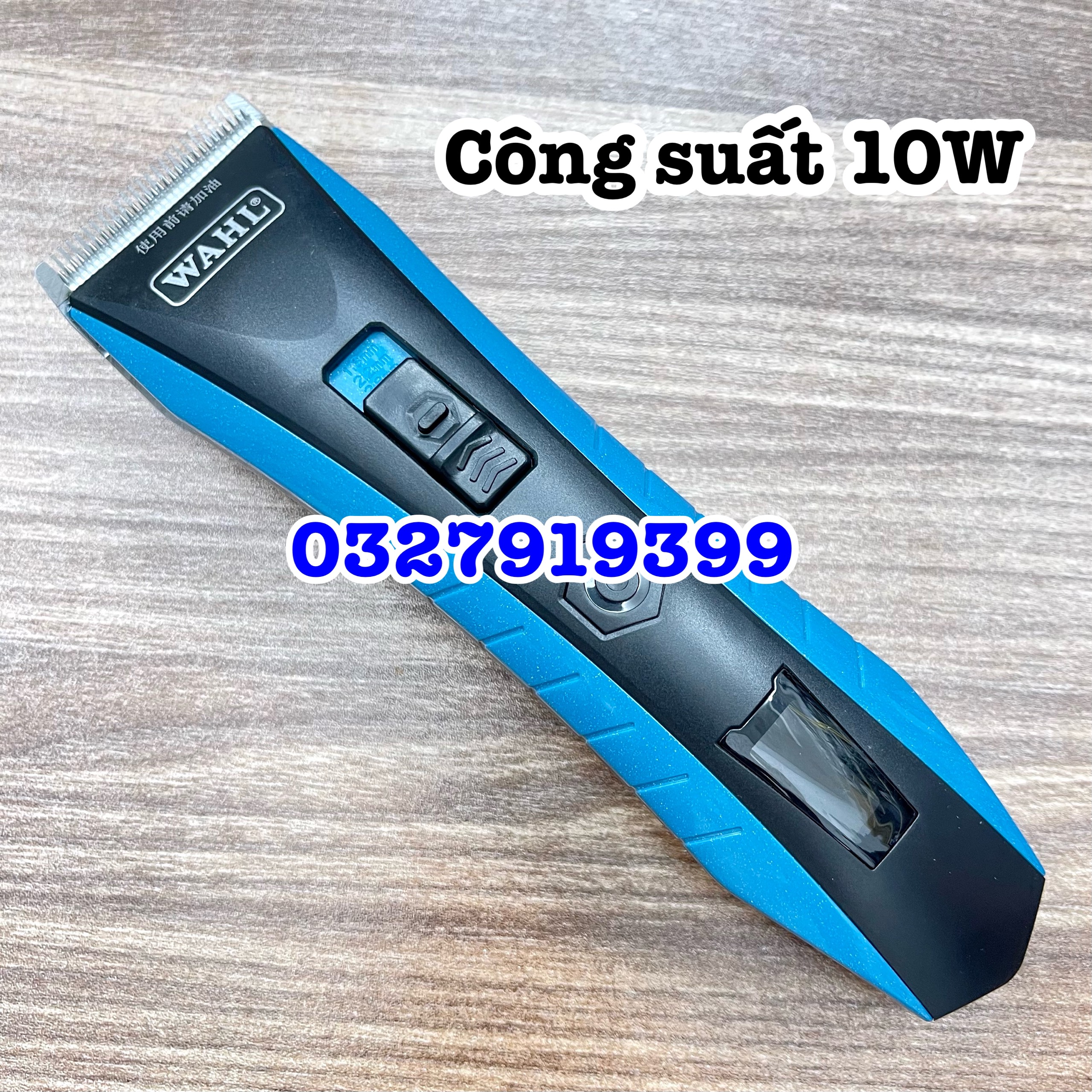 Wahl Tông Đơ Cắt Tóc Chính Hãng WAHL 2226 - Model Mới Nhất, Lưỡi Thép Cao Cấp, Màn Hình LCD, Sạc Nhanh 2,5-3 Giờ, Sử Dụng Liên Tục 260 Phút, Bộ 4 Cữ Nhựa Kèm Theo