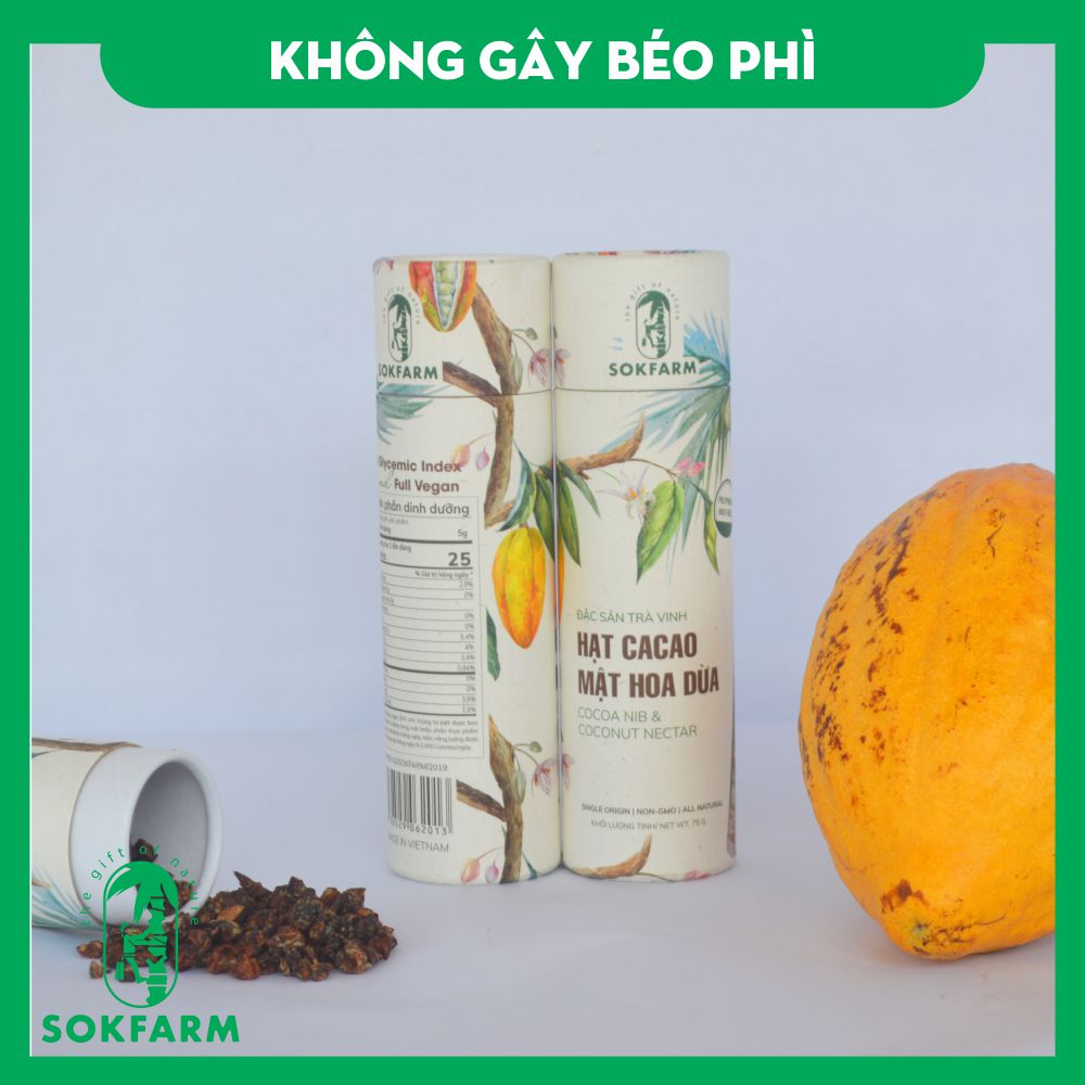 [HCM]Hạt Ca Cao Mật Hoa Dừa