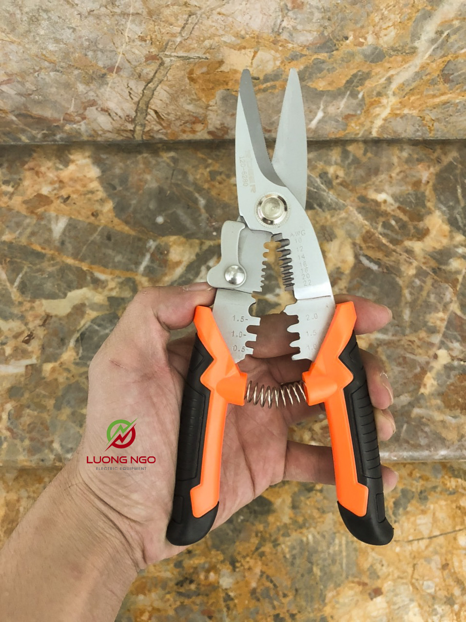 Kìm Đa Năng 3 Trong 1 R'DEER 6280  (Cắt-Tuốt-Bấm Cốt )