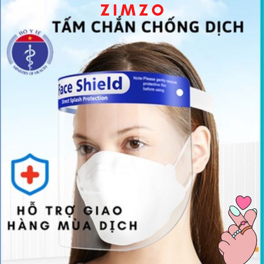 Kính chống giọt bắn chống dịch covid face sheild