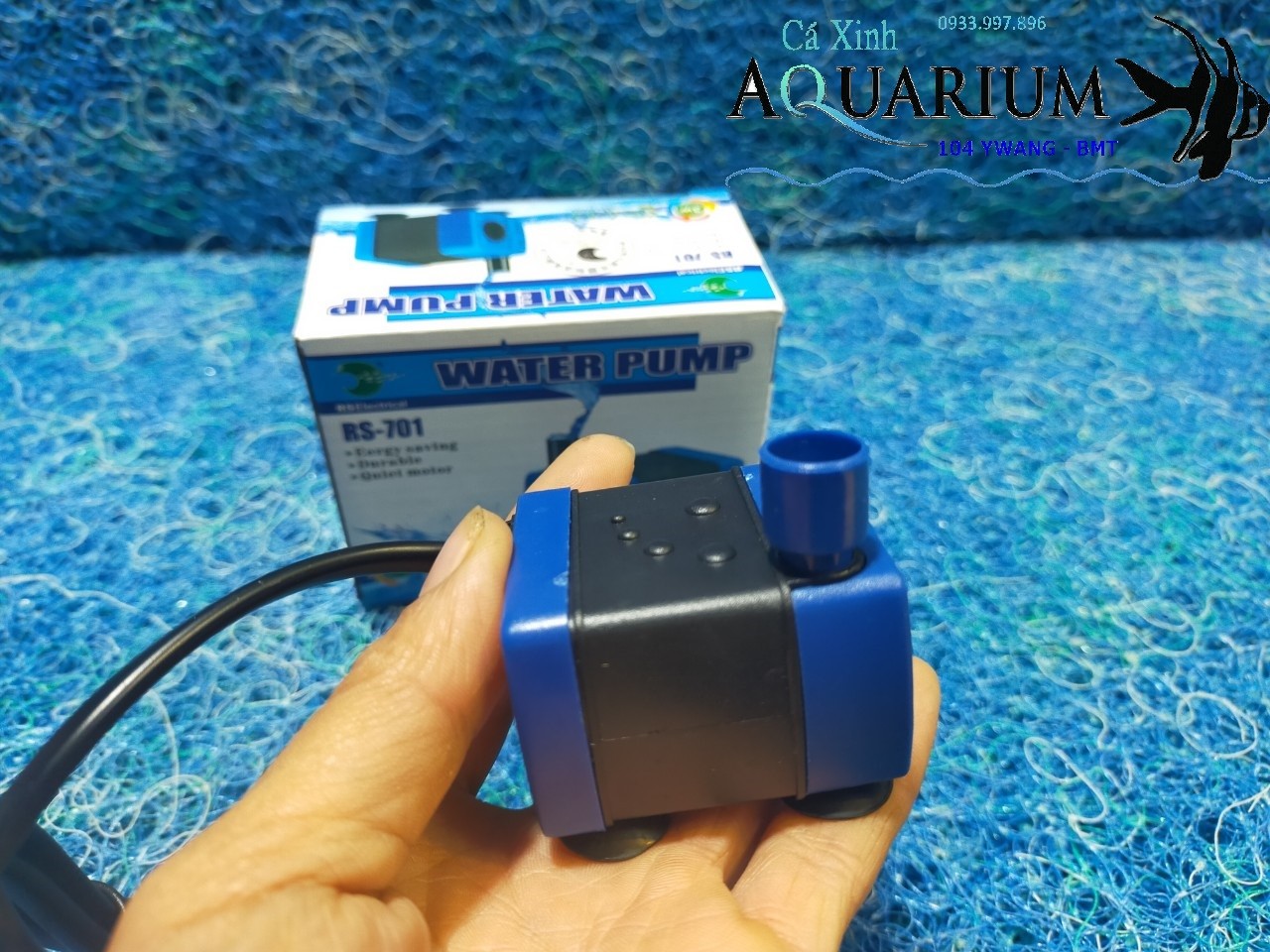 [Hoàn Tiền 10%][Giá hủy diệt] [Ảnh thật] Máy bơm bể cá mini RS 701, 3W, HOÀ PHÁT BÁCH HOÁ