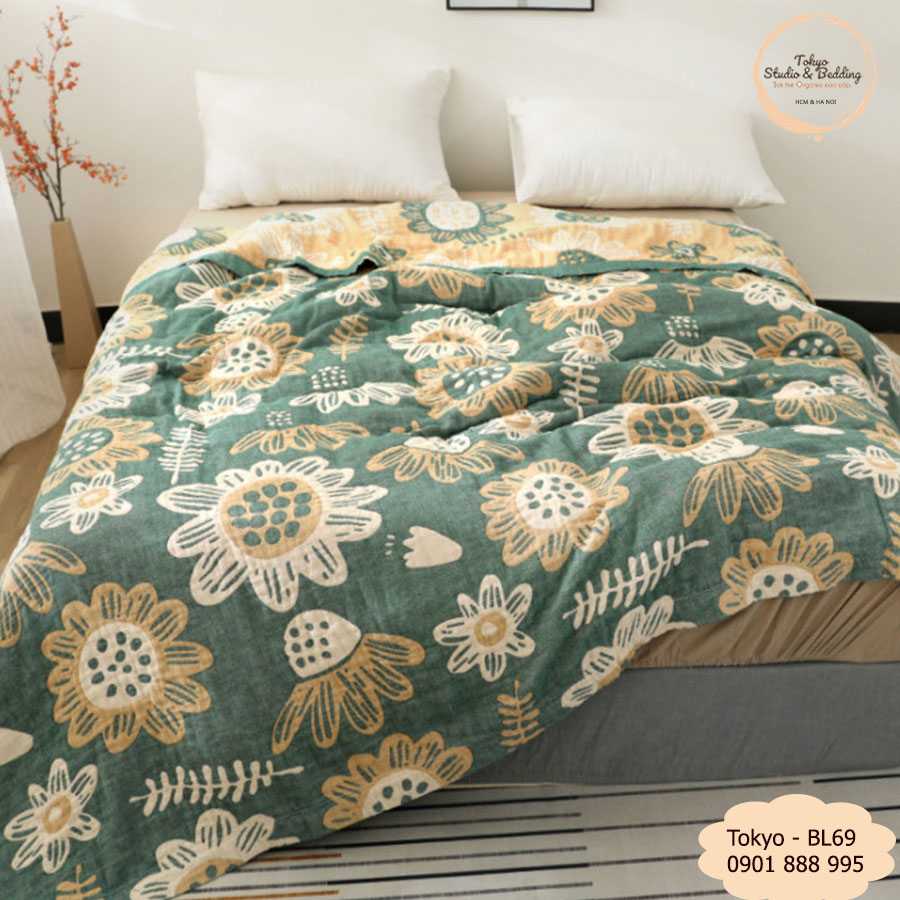 Mẫu 30_Chăn Xô Organic Cotton Dòng Phổ Thông/Basic