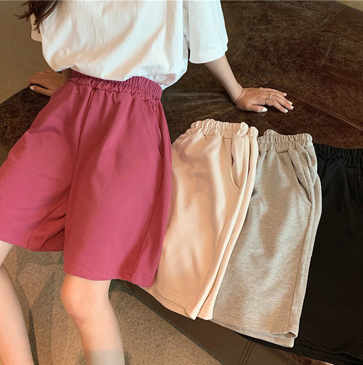 [HCM]Quần shorts lửng thun nữ mẫu basic dễ mặc
