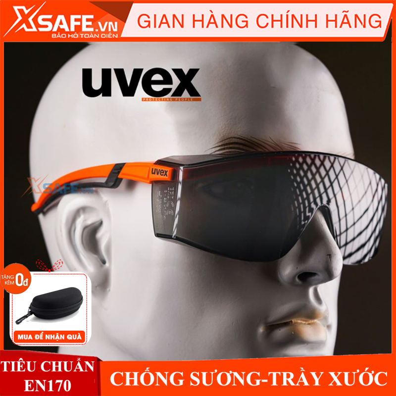 Bảng giá Kính bảo hộ Uvex 916-4246 mắt kính Super OTG đeo ngoài kính cận, chống trượt, chống chói, hơi sương, trầy xước vượt trội, ngăn chặn tia UV, dùng cho lao động, thể thao, đi xe máy, phòng dịch, chính hãng [XSAFE] [XTOOLS]
