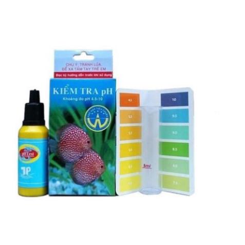 Bộ dung dịch kiểm tra pH cho hồ cá