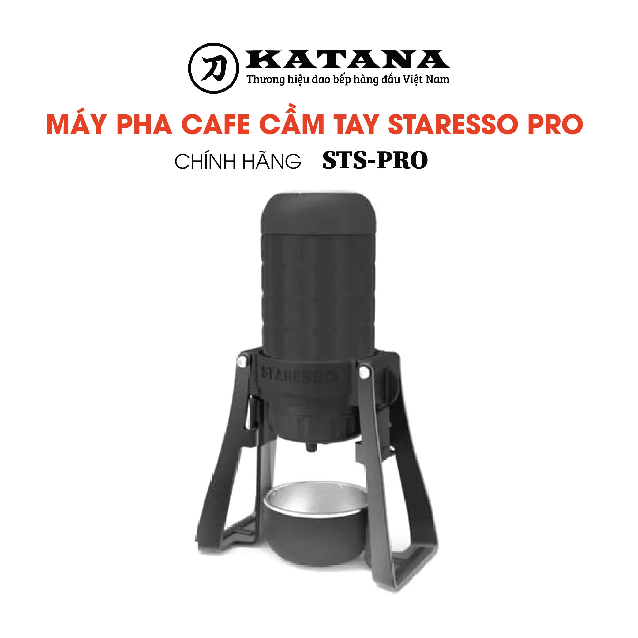 [BẢN MỚI 2021] Máy pha cafe cầm tay cao cấp STARESSO PRO (Mirage)