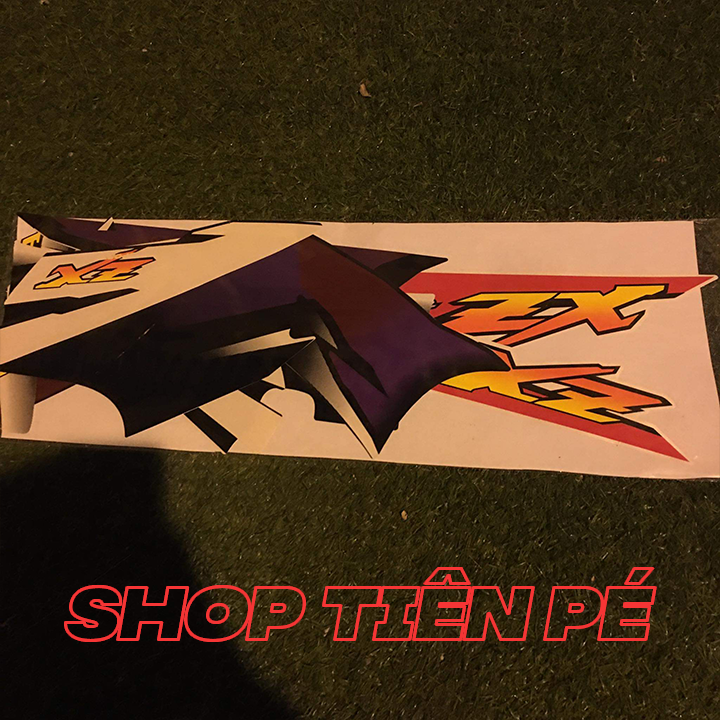 TEM XE WAVE ZX MÀU TRẮNG HÀNG CAO CẤP
