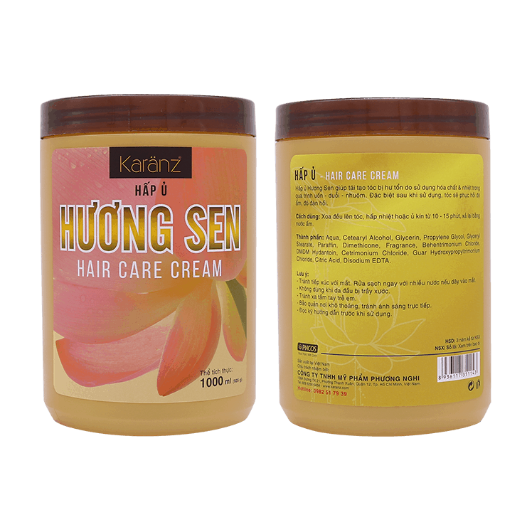 [HCM]Hấp ủ KARANZ Hương Sen 1000ml