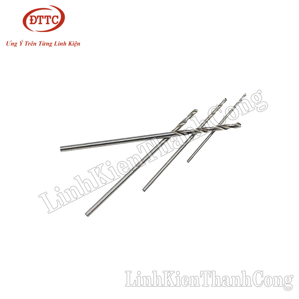 Mũi khoan 0.6 mm 0.8mm 1.0mm 1.2mm 2.0mm 3.0mm