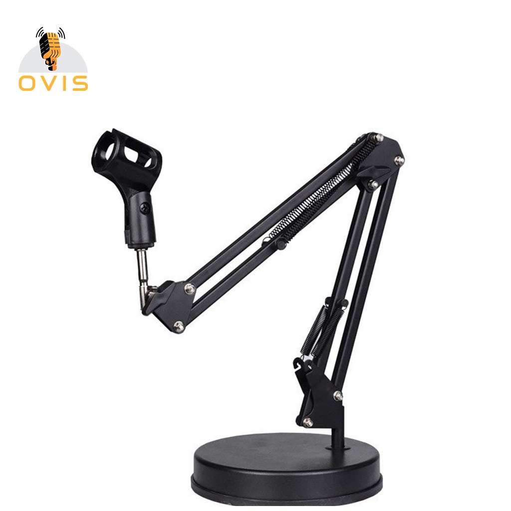 Transhine p35 - chân đế đặt bàn có đèn led live stream cho điện thoại