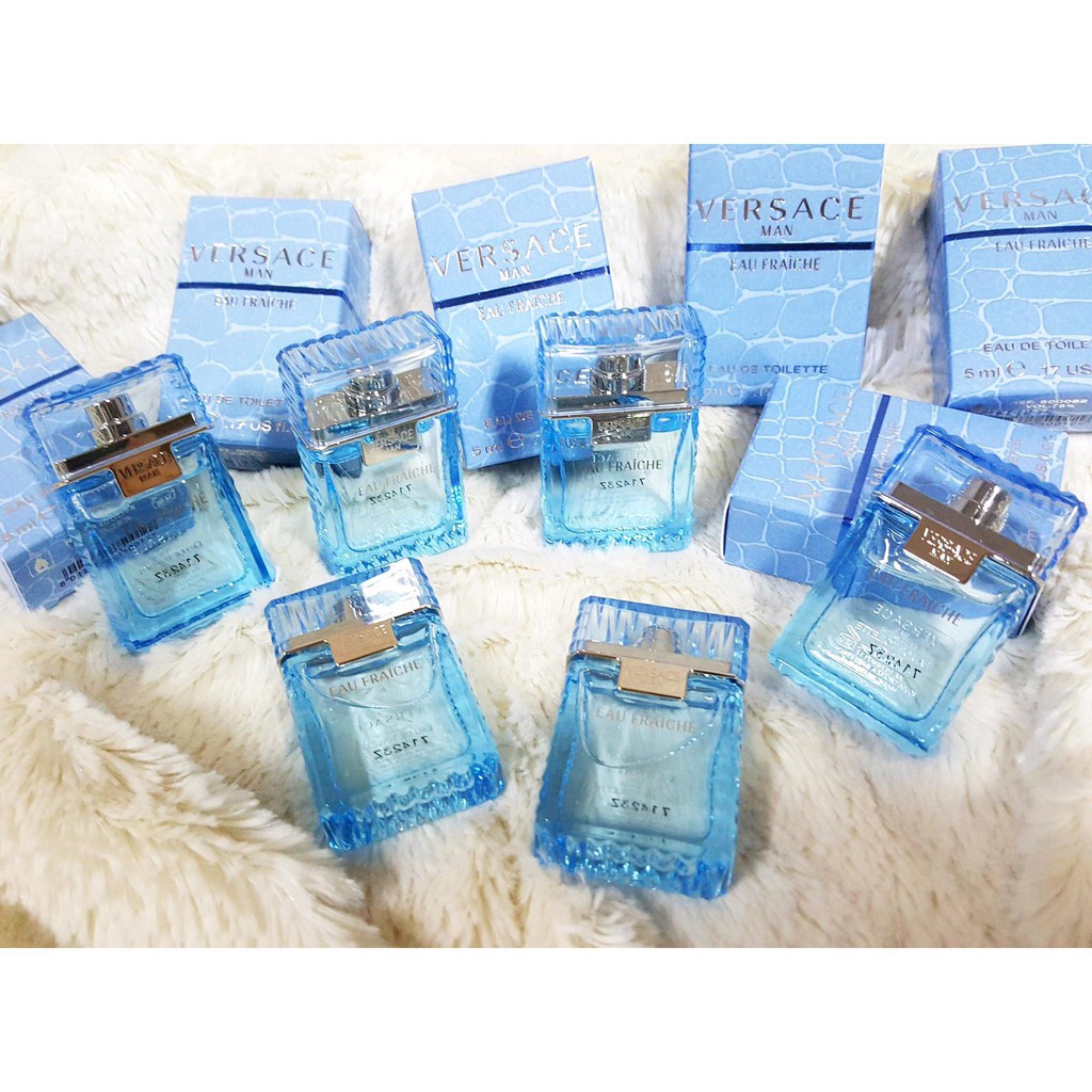 (CHÍNH HÃNG) Nước Hoa Mini Nam Versace Man Eau Fraiche EDT mini 5ml