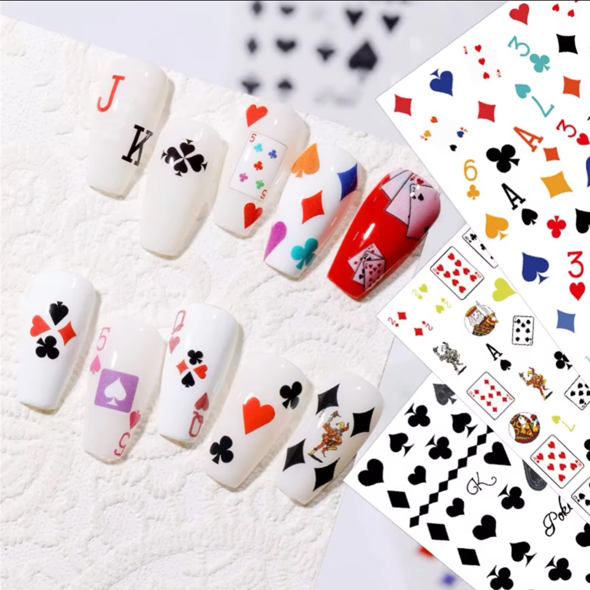 Phụ Kiện Trang Trí Móng ,Charm Bài Trang Trí Tết - Mini Nails