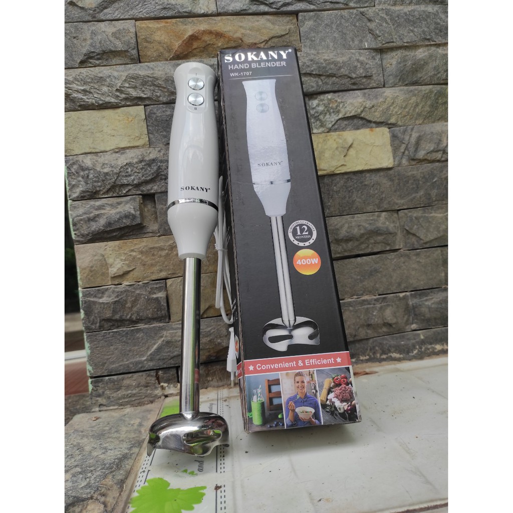 [ SALE SẬP SÀN - GIẢM GIÁ 50% ] MÁY XAY THỰC PHẨM CẦM TAY SOKANY WK-1707  CÔNG SUẤT CỰC MẠNH 400W 2 TỐC ĐỘ, NHỎ GỌN TIỆN DỤNG CÔNG SUẤT MẠNH MẼ TIÊU CHUẨN HÀN QUỐC.BẢO HÀNH 1 ĐỔI 1 LAZ POLICE