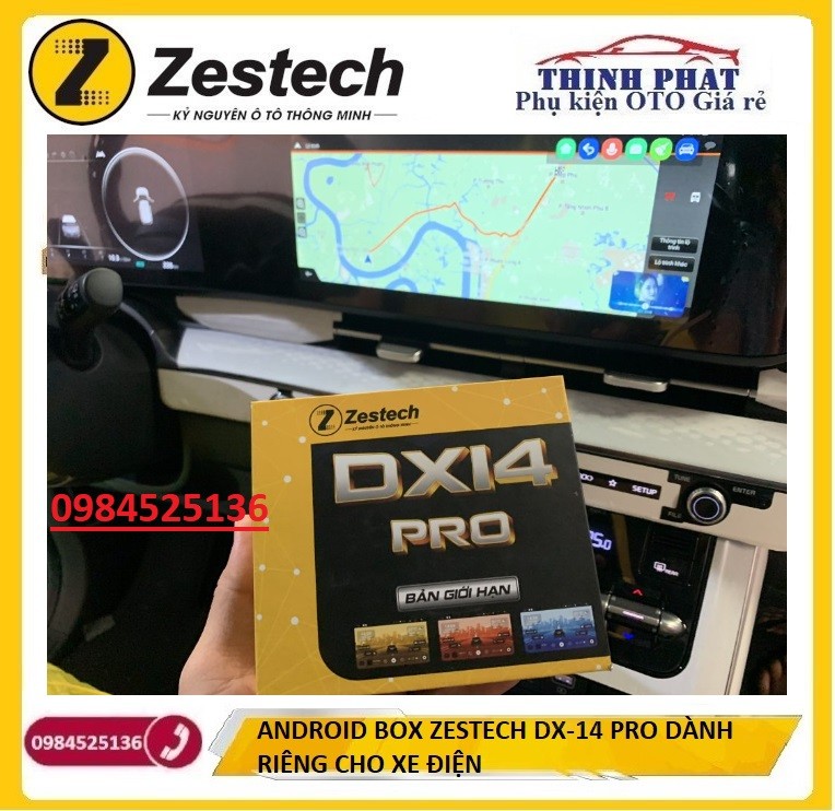 [HÀNG CHÍNH HÃNG]CARPLAY ANDROID Box DÀNH CHO XE ĐIỆN zestech dx14-pro, ram8/128g. android box đa chức năng,carplay box dx14-pro cao cấp bản giới hạn tặng vietmap s1,sim4g,xem youtube,truy cập internet
