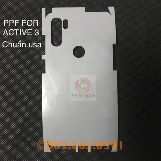 Dán ppf mặt lưng Vsmart Active 3 xịn chống trầy xước toàn diện-mặt lưng
