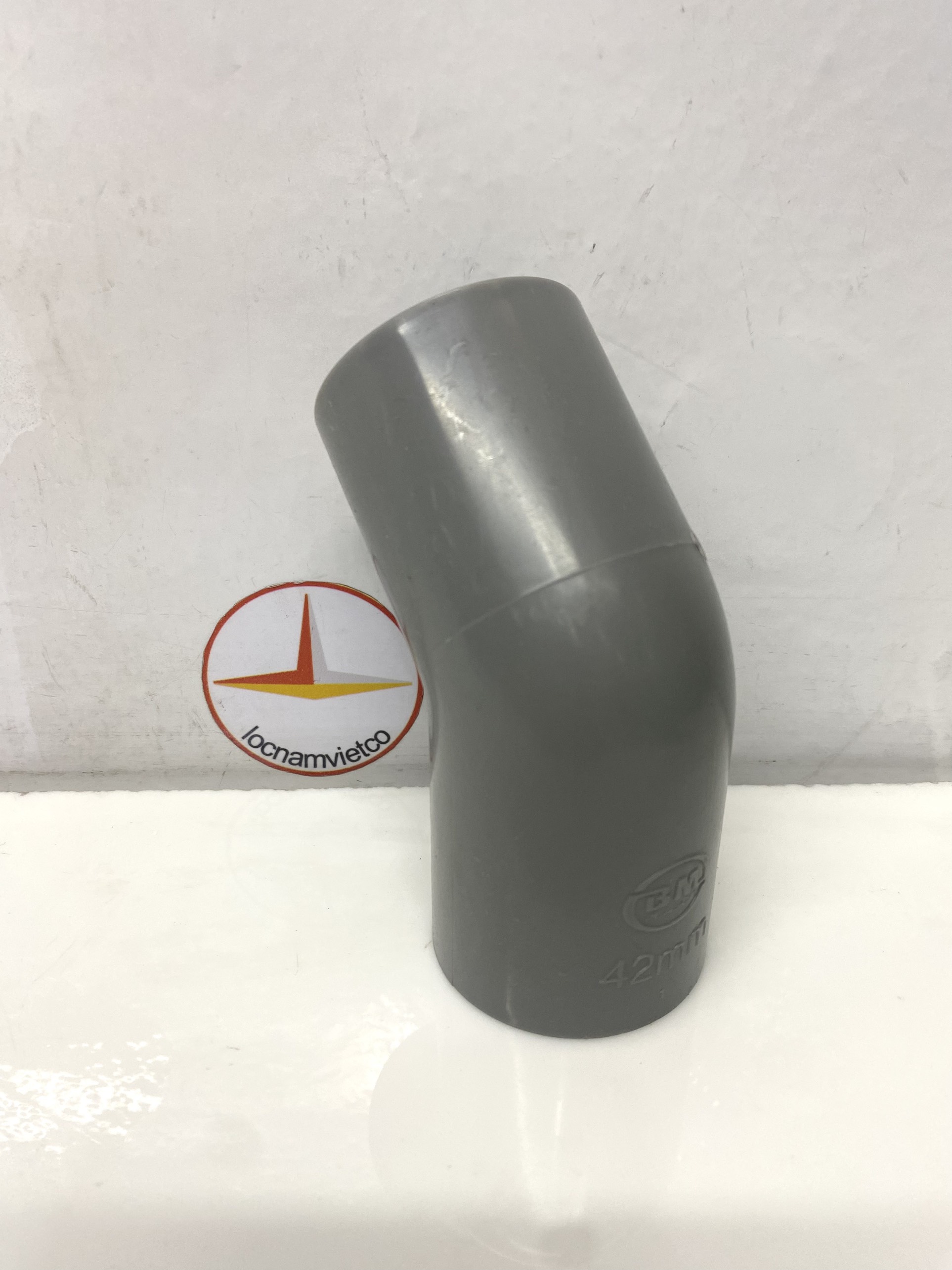 Lơi 42 nhựa PVC Bình Minh (45o ElBow)_L42