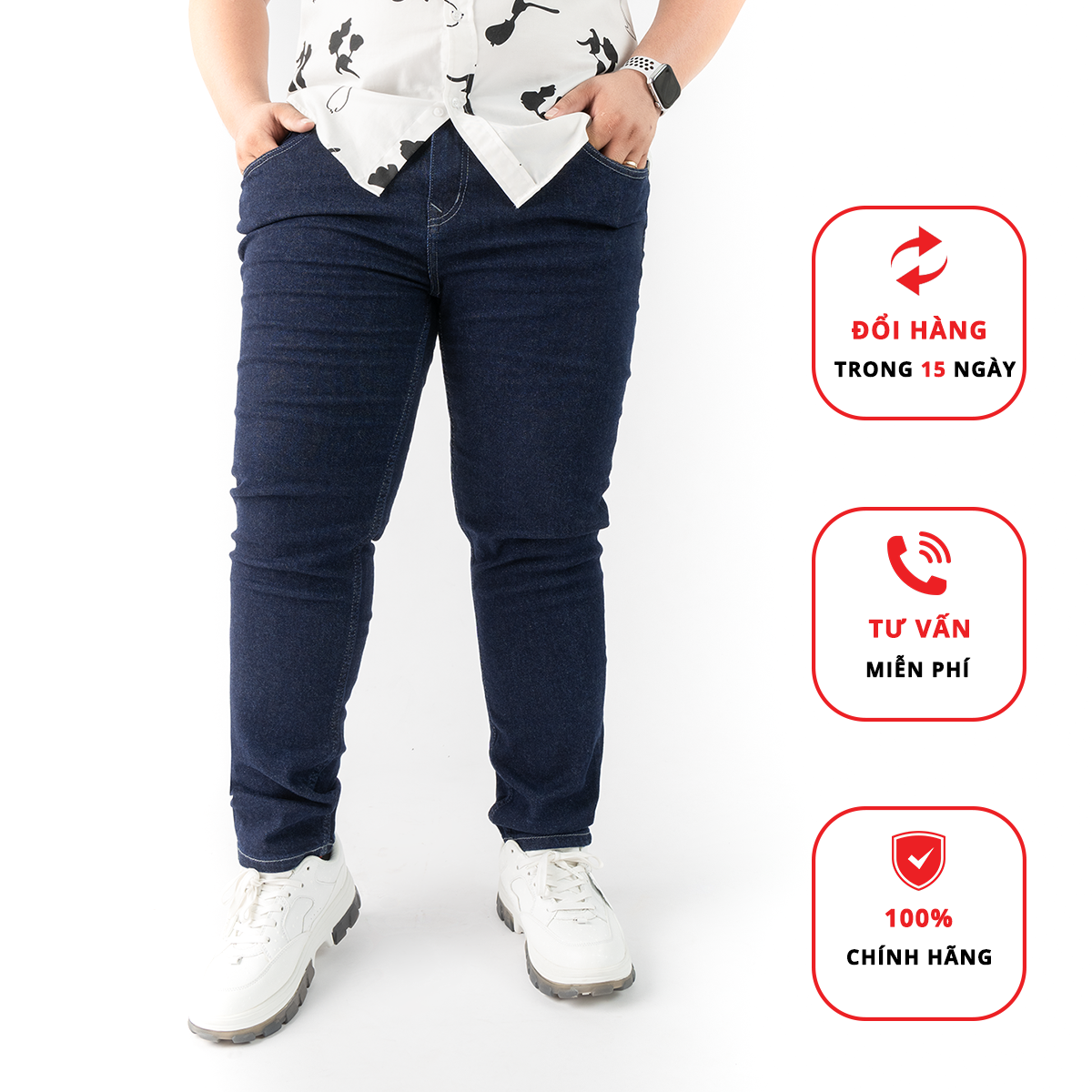 Quần Jean Nam Big Size 80-140kg Màu Sắc&hellip;