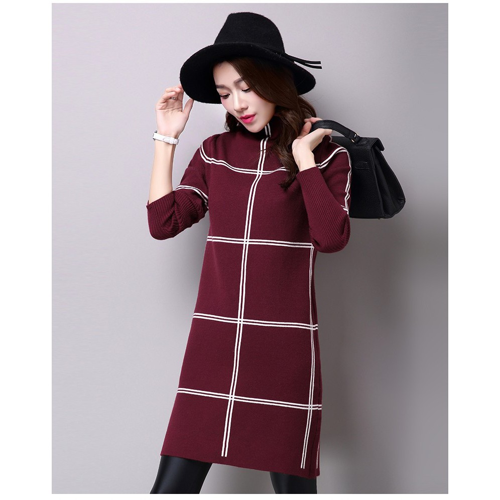 ĐẦM LEN KẺ CHẤT SIÊU ĐẸP