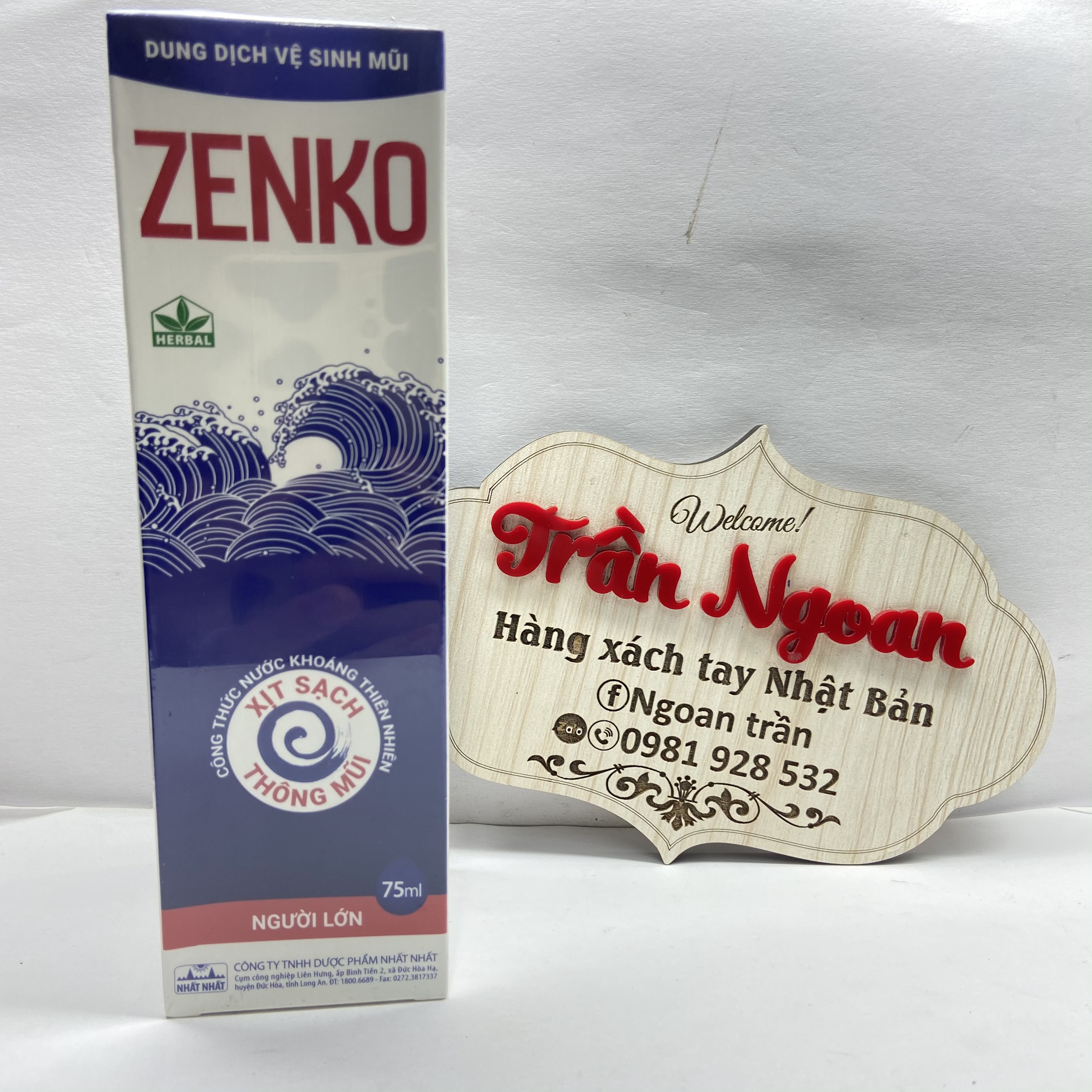 Dung Dịch Vệ Sinh Mũi Zenko - Chai 75ml