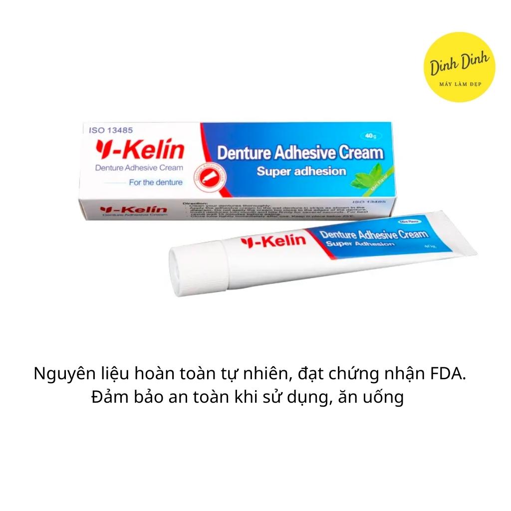 Keo Dán Răng Giả, Dán Hàm Răng Giả, Dính Cả Ngày 24h (tuýp 40g)