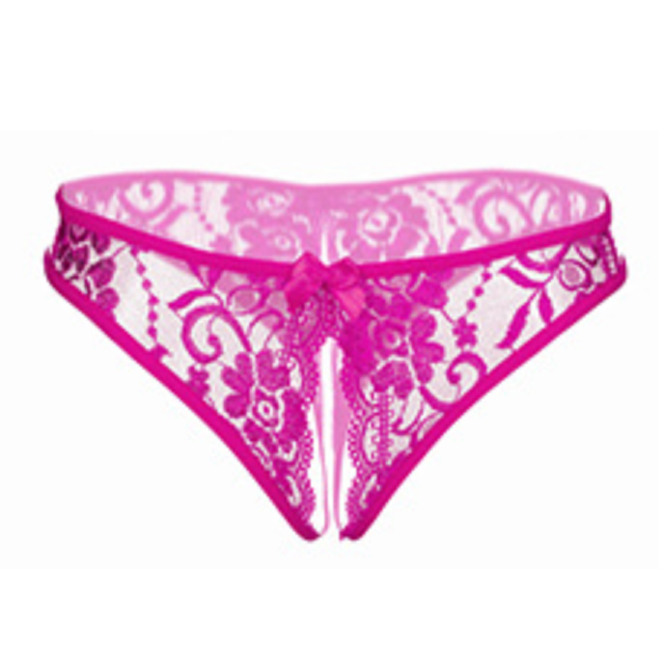 Sexy Women's Underwear with Slit at the Bottom