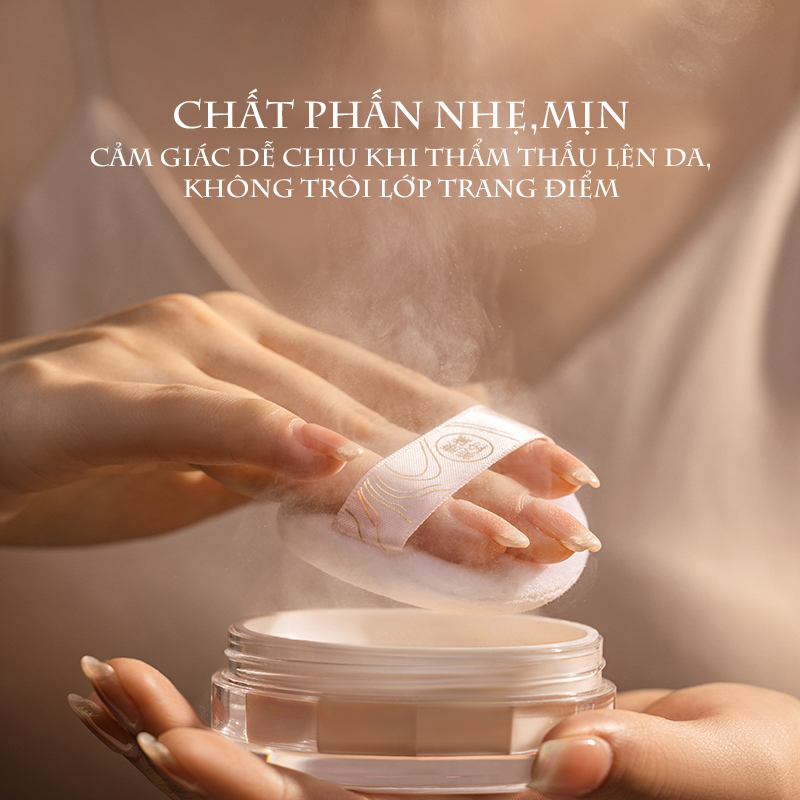 MEIKING Phấn phủ hoa hồng dưỡng da làm đẹp7g
