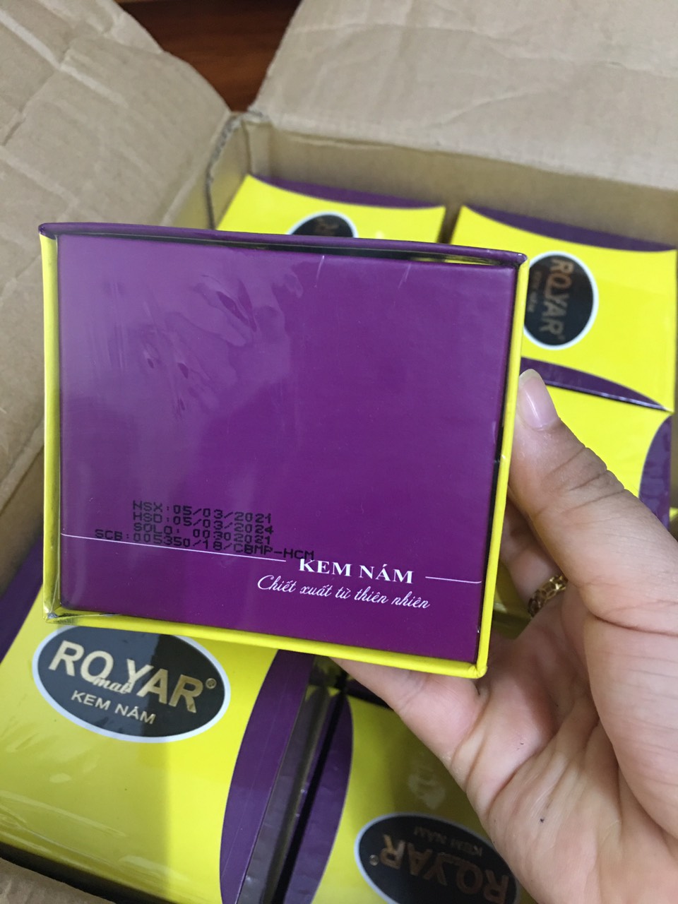 Kem Nám Cao Cấp VIP 50g Romatyar