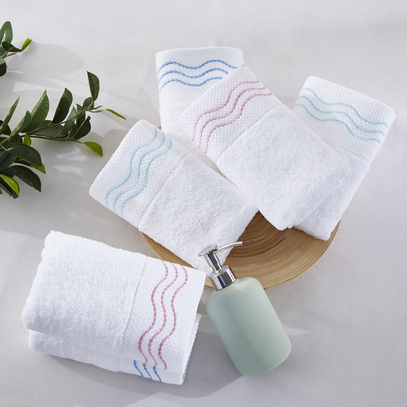 Meiquan 100% Cotton Khách Sạn Rửa Khô Khăn Mặt Khăn Mặt