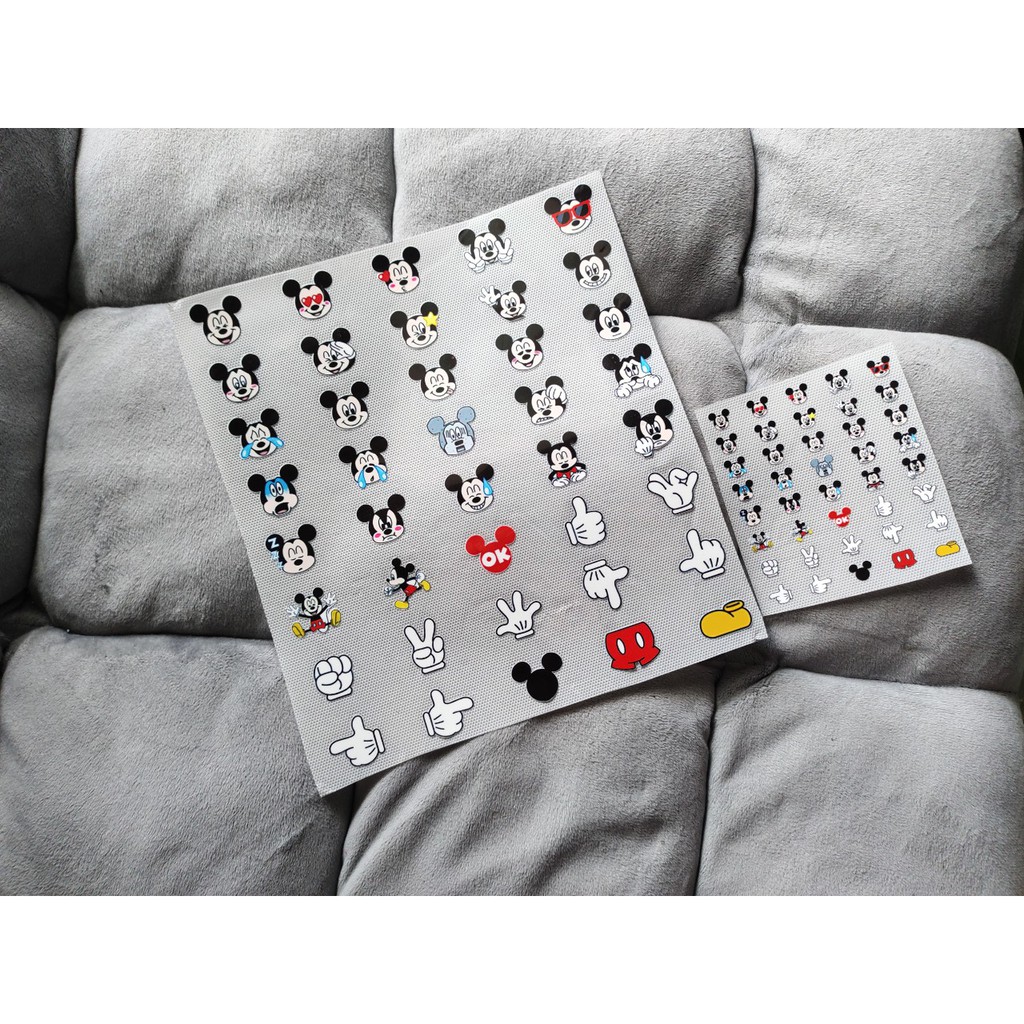 Hình ủi, hình ép nhiệt - Set Mini