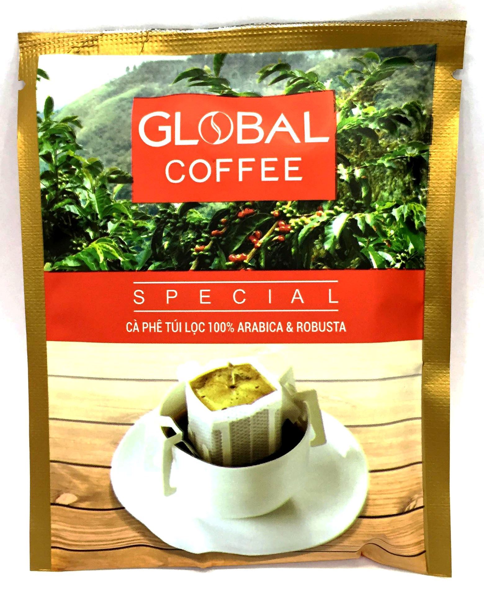 CÀ PHÊ TÚI LỌC DRIP BAG COFFFEE - SPECIAL. GLOBAL COFFEE