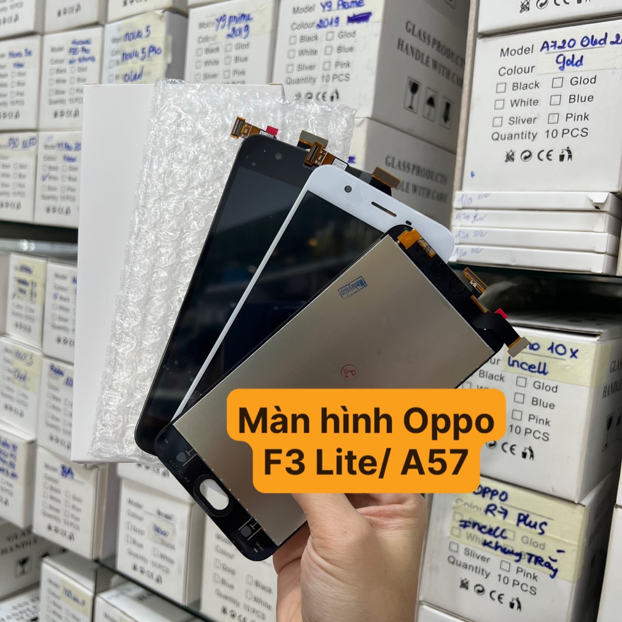 Màn Hình Oppo F3 Lite / A57 / 1 Camera ( Zin , New )