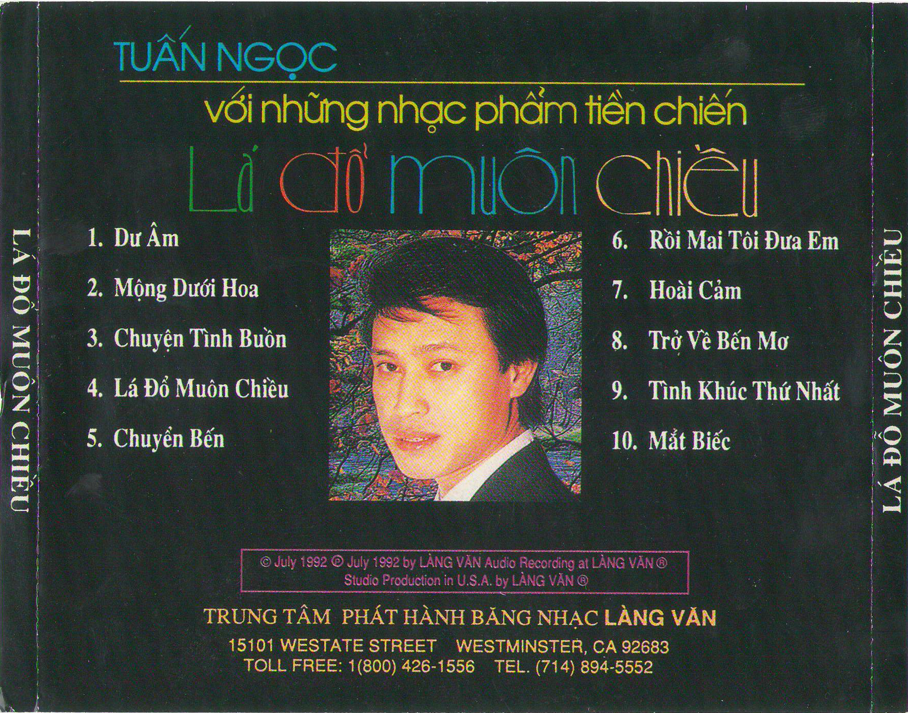 Bộ 6 đĩa CD nhạc Tuấn ngọc 5
