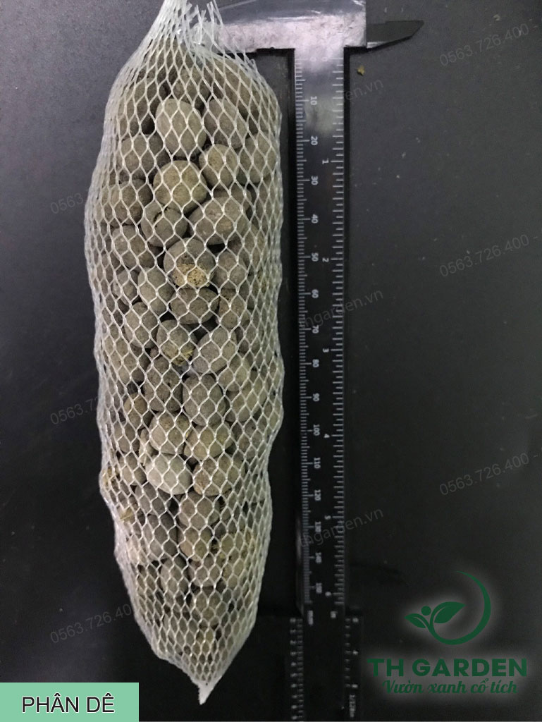 Phân Dê Cho Lan Đã Qua Xử Lý - Túi lưới 20cm