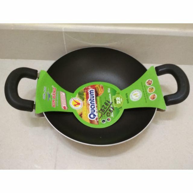 Chảo chống dính Kim Hằng 34cm 2 qoai